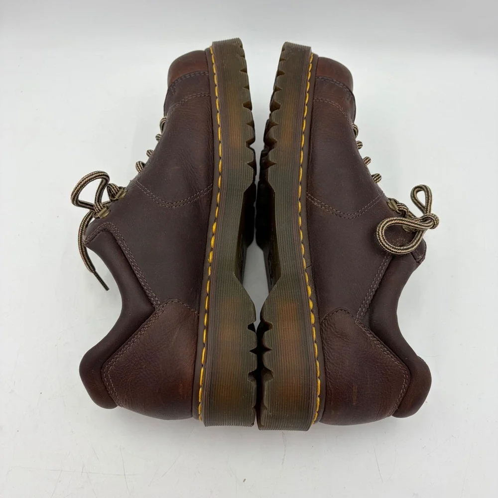 Vintage Dr. Doc Martens Brown Shoes Leather Oxford Y2K 90s Men 12 Lug 10940 Work